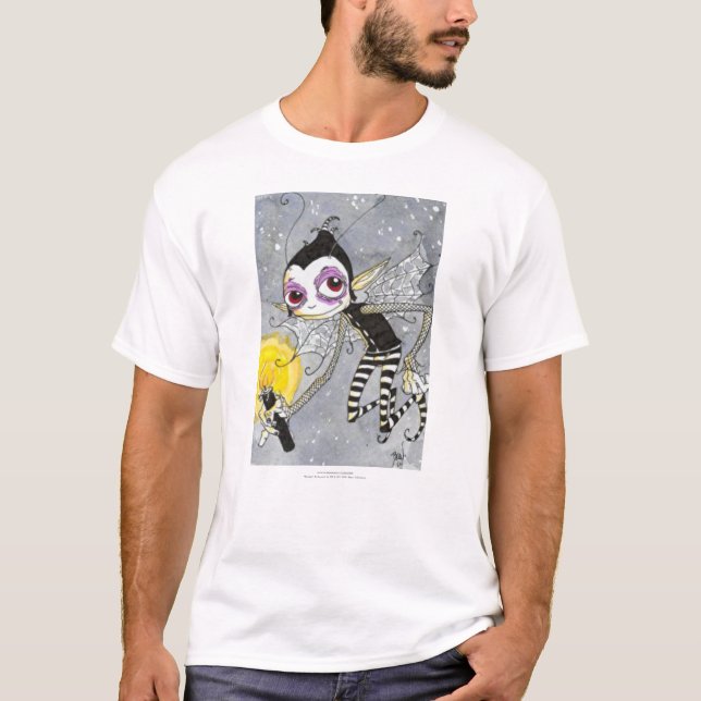 Camiseta Roupa do país das fadas da "vela" (Frente)