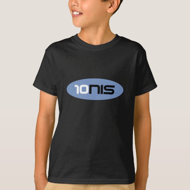 Camiseta Roupa do tênis dos miúdos (Frente)