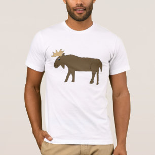 Camiseta Roupa dos alces de Brown