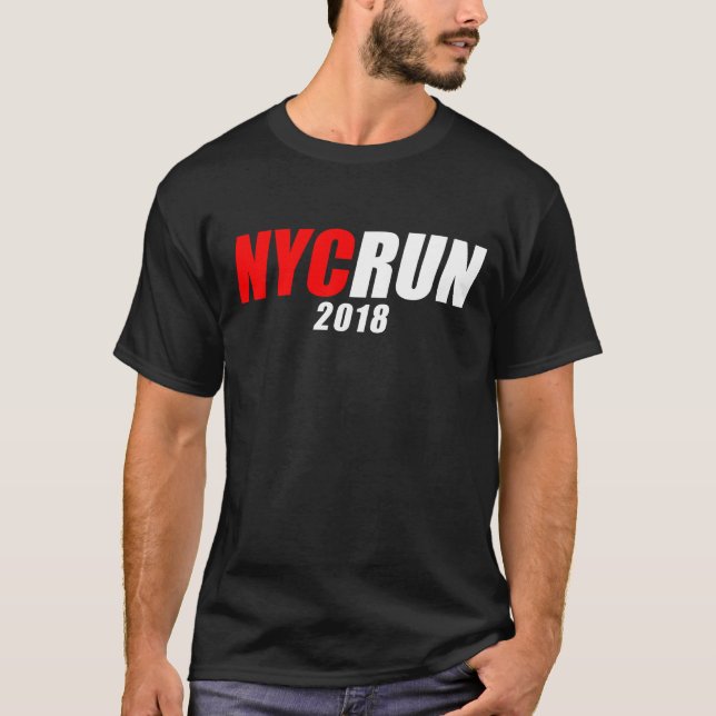 Camiseta Roupa dos corredores da maratona NYC (Frente)