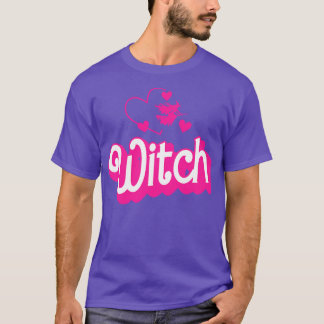 Camiseta Roupa engraçada de bruxa básica preguiçosa para ga