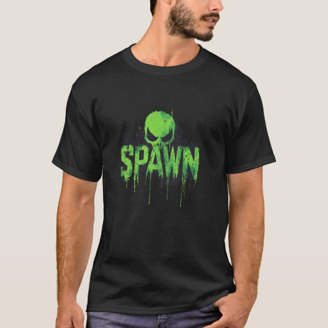 Camiseta Roupa engraçada de fala de alienígena nascido para (Frente)