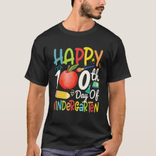 Camiseta roupa engraçada do 100º dia do jardim de infância