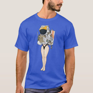 Camiseta roupa espacial astronauta legaut