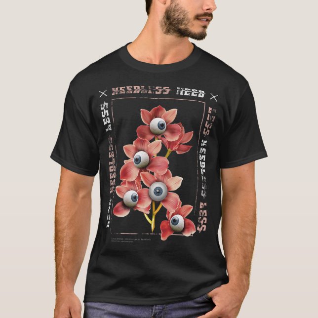 Camiseta roupa estética esquisita alt indie dreamcore Gi (Frente)