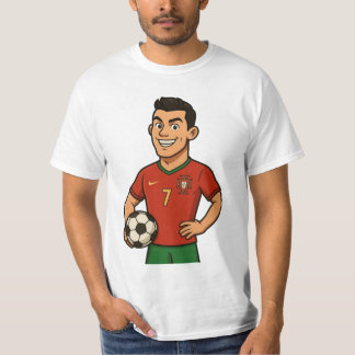 Camiseta roupa feita para fãs ronaldo