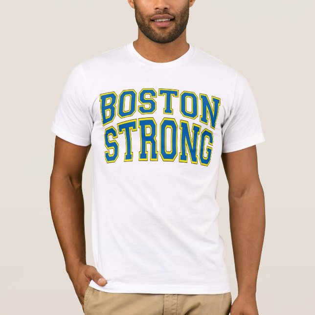 Camiseta Roupa forte de Boston (Frente)