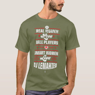 Camiseta Roupa Gráfico de Mulheres Inteligentes Reais DJ Le