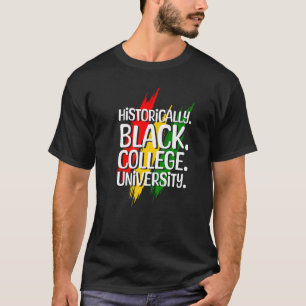 Camiseta Roupa HBCU Prêmio HBCU da Faculdade Negra Históric