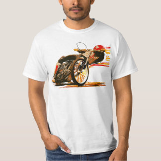 Camiseta Roupa impressionante da motocicleta do estrada