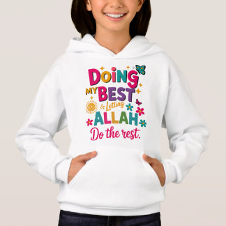 Camiseta Roupa infantil islâmica de camiseta.
