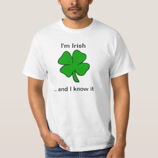 Camiseta Roupa irlandês