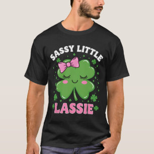 Camiseta Roupa Irlandesa Infantil Meninas Dia de São Patríc