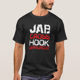 Camiseta Roupa Jiu Jitsu - Corpo Superior do Gancho Cruzado