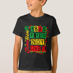 Camiseta Roupa Juneteenth 1865 Orgulho Negro História Blm