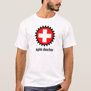 Camiseta Roupa leve do spin doctor