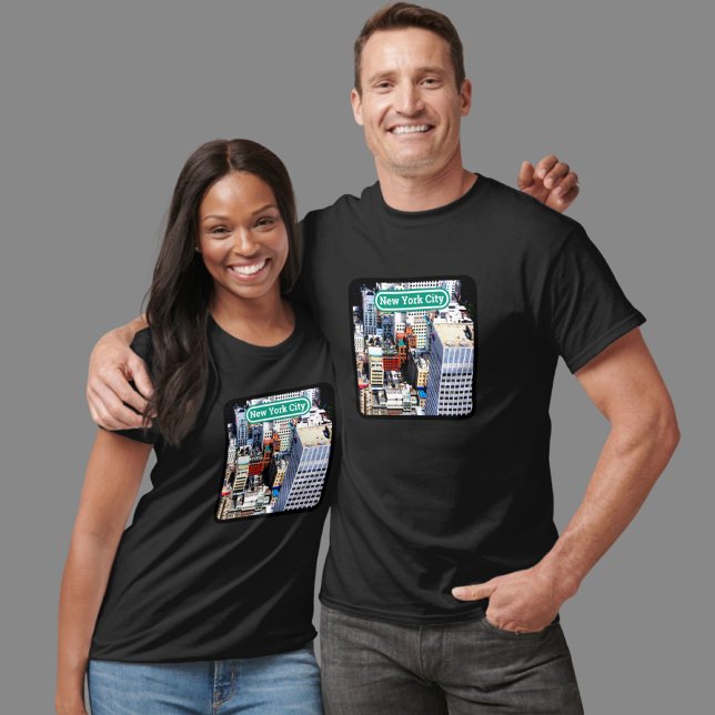 Camiseta roupa moderna Nova Iorque (Criador carregado)