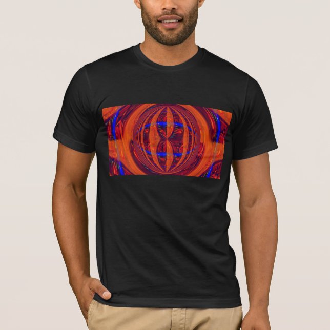 Camiseta roupa Orb Red American (Frente)