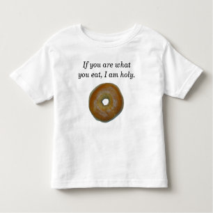Camiseta Roupa santamente do Bagel