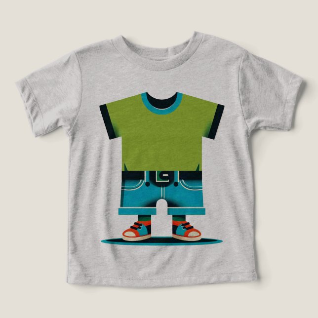 Camiseta Roupa Sem Cabeça — Você Fornece A Cabeça (Design frontal)