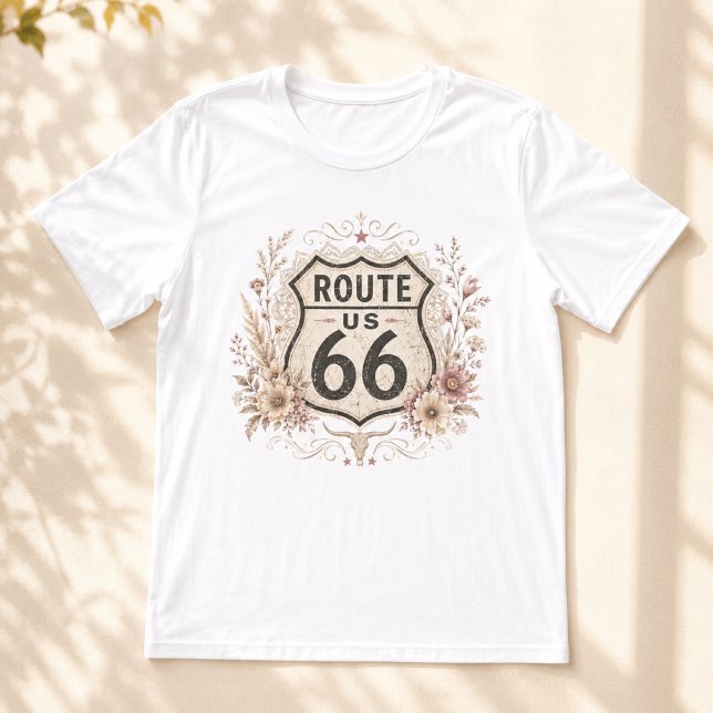 Camiseta Roupas Boho Florais da Estrada Mãe (Criador carregado)