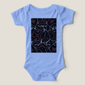 Camiseta Roupas Camufladas de Uma Peça Tri-blend para Bebê