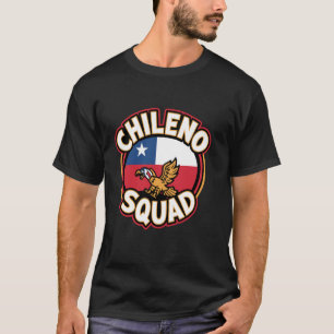 Camiseta Roupas Chileno Squad para Produtos Chilenos Chile