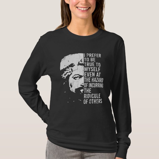 Camiseta Roupas com Citação de Frederick Douglass Mês da Hi (Frente)