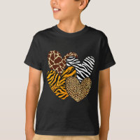 Roupas com estampa animal para meninas, leopardo, 