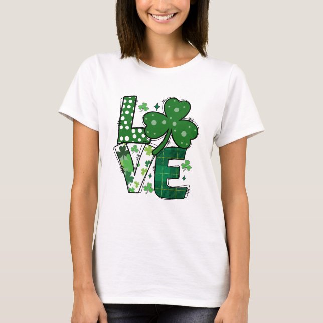 Camiseta Roupas com tema irlandês (Frente)