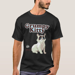 Camiseta Roupas Cute Grumpy Kitty CAT Lives Matter