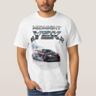 Camiseta Roupas da Cultura Drift do Midnight Racing Club