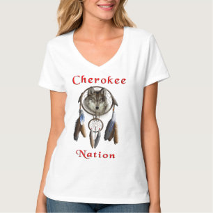 Camiseta roupas da nação Cherokee