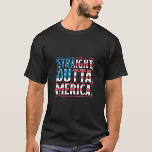 Camiseta Roupas de 4 de Julho Para Todas as Estampas Origin