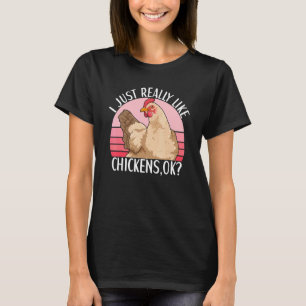 Camiseta Roupas de Agricultura para Proprietário de Frango 