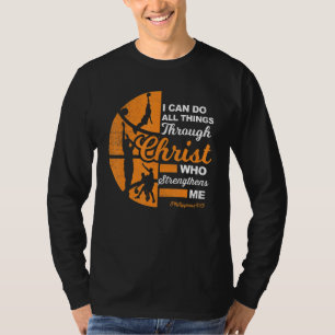 Camiseta Roupas de Atleta Cristão Esportes Filipenses 4 13