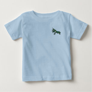 Camiseta Roupas de Bebê Divertidas de Louva-a-Deus