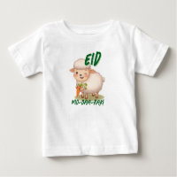 Roupas de Bebê engraçadas da ovelha do Eid Adha