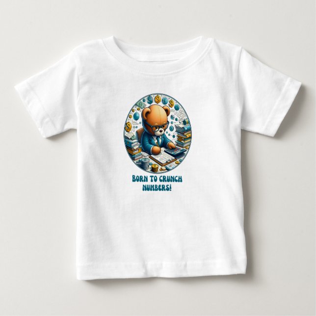 Camiseta Roupas de bebê para rapazes/raparigas (Frente)