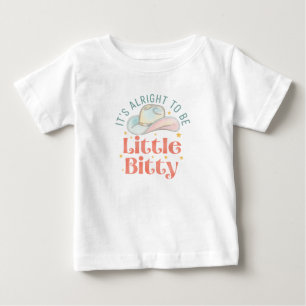Camiseta Roupas de Bebê Western,Está Tudo Bem Ser Um Pouqui