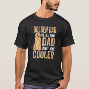 Camiseta Roupas de Cachorro Golden Retriever Citação Para H