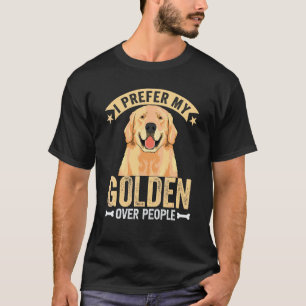 Camiseta Roupas de Cachorro Retriever Dourado Citação Para