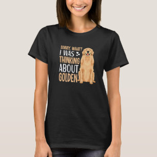 Camiseta Roupas de Cachorro Retriever Dourado Citação Para 