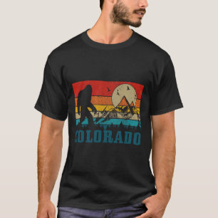 Camiseta Roupas de caminhada Colorado Pé Grande Vintage Mon