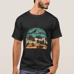 Camiseta Roupas de Camping ao Ar Livre Homens Mulheres Cria