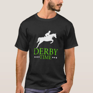 Camiseta Roupas de Cavalos de Corrida de Cavalos Pai Derby