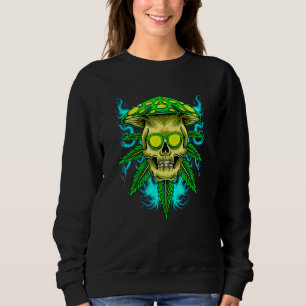 Camiseta Roupas de Cogumelo Morel Coletor de Cogumelo Crâni
