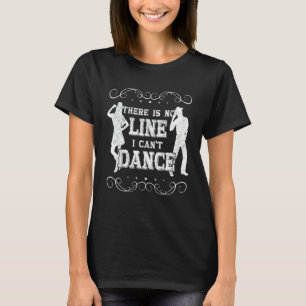 Camiseta Roupas de Country Line Dance para Mulher Cowgirl e