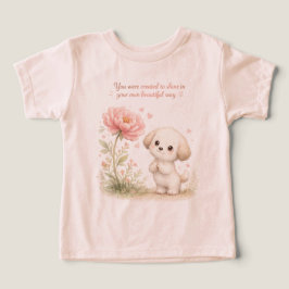 Camiseta Roupas de criança criadas para brilhar