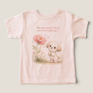 Camiseta Roupas de criança criadas para brilhar